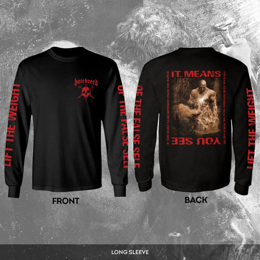 HATEBREED "WEIGHT OF THE FALSE SELF" LONGSLEEVE T-SHIRT