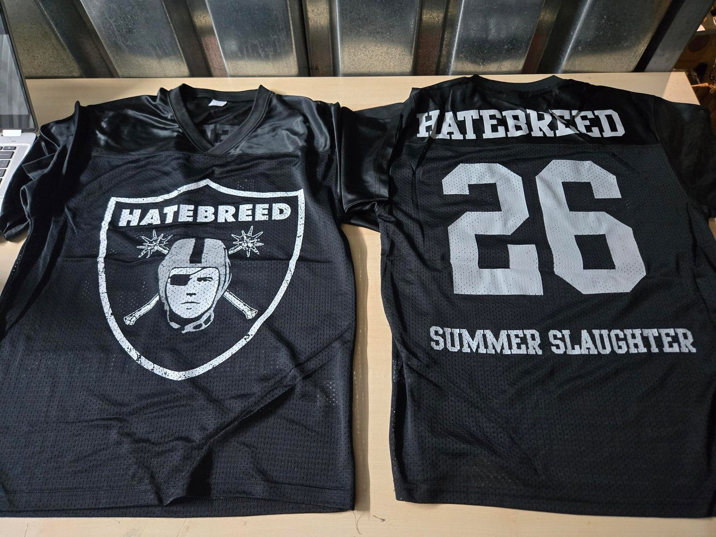 Hatebreed black jersey Summer Slaughter 26 shield