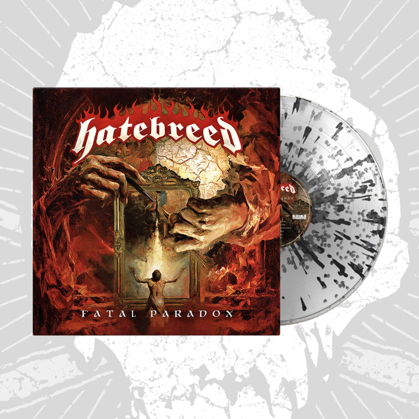"Fatal Paradox" Crystal Black Splatter Vinyl