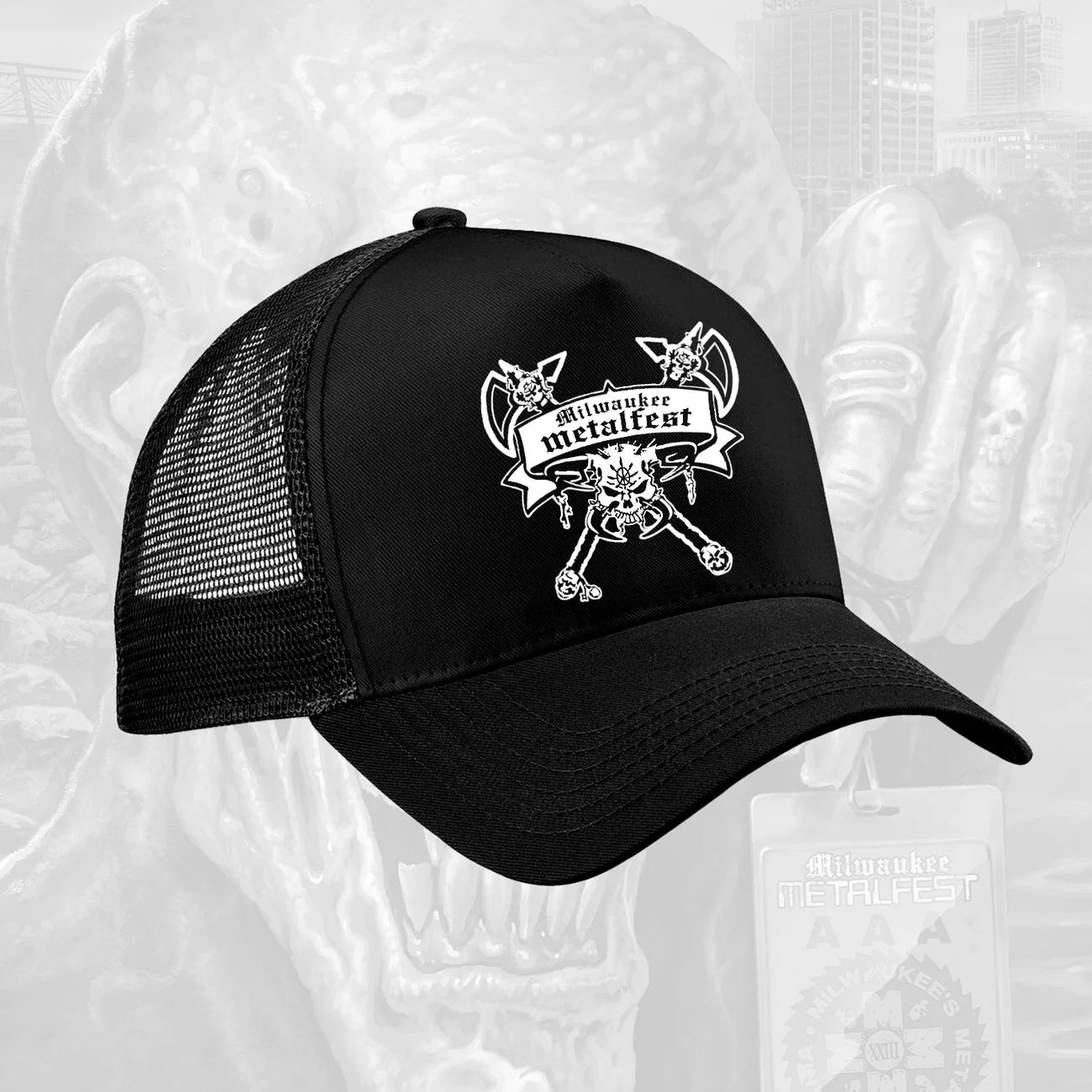 Milwaukee Metal Fest 2023 Trucker Hat