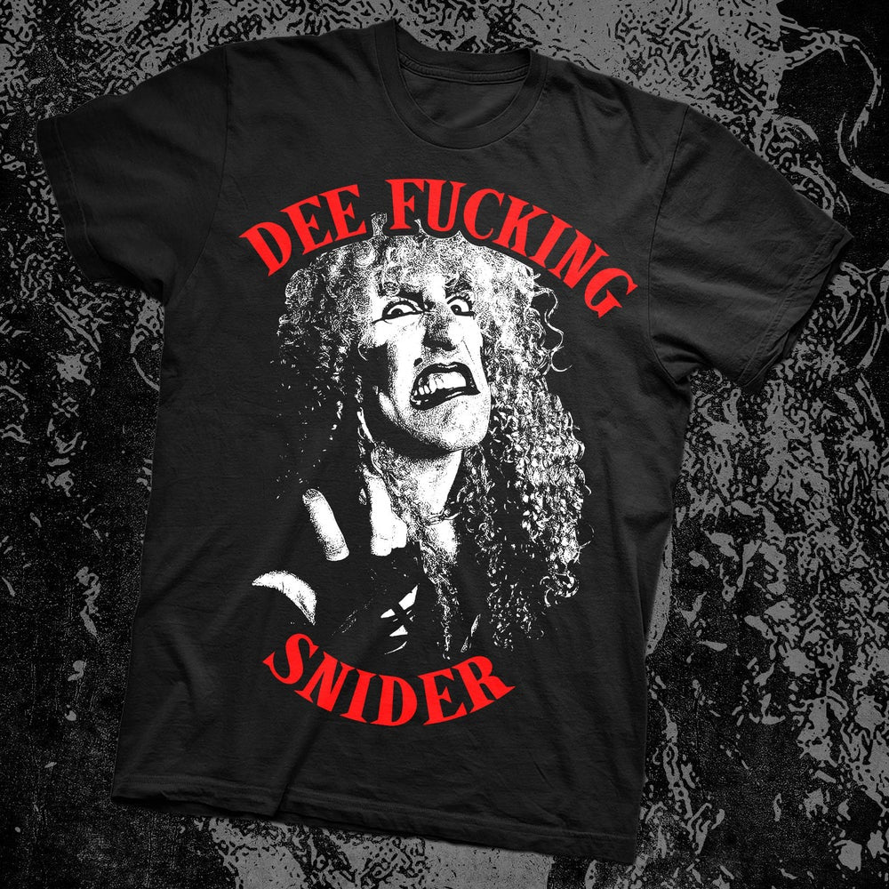 DEE SNIDER SHIRT (F-Bomb Design)