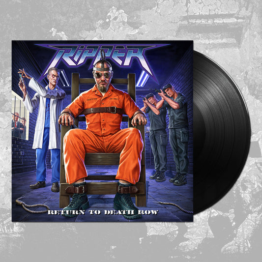 RIPPER "RETURN TO DEATH ROW" 6 SONG LP ON BLACK VINYL - PRE-ORDER!