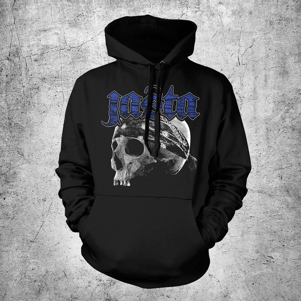 JASTA SKULL BANDANA PULLOVER HOODED SWEATSHIRT