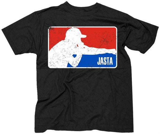 JASTA "MLB Style Logo" Black T-Shirt - Short Sleeve