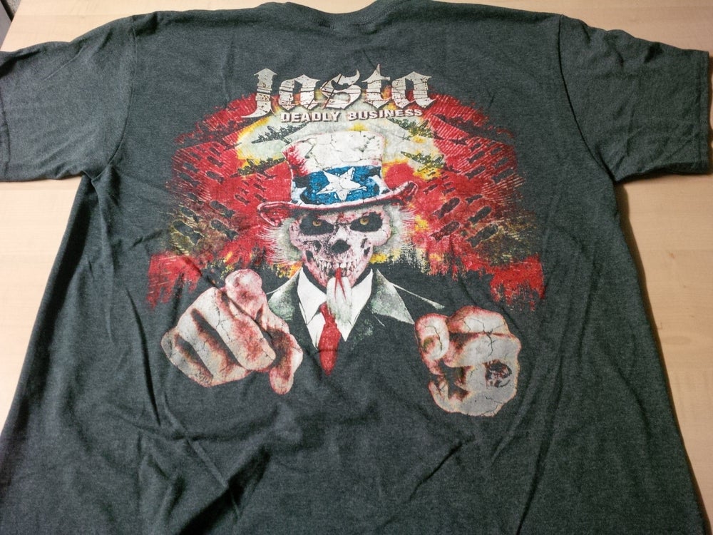 JASTA "Deadly Business" Heather Charcoal Shirt