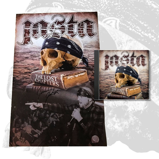 JASTA "LOST CHAPTERS" SIGNED POSTER + SIGNED CD BUNDLE