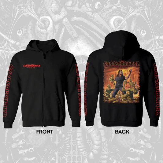 CORPSEGRINDER "ALBUM" ZIP HOODIE