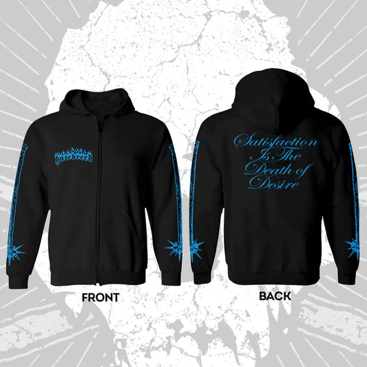HATEBREED "SITDOD" ZIP HOODY (BLACK)